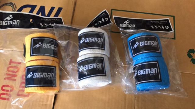 ผ้าพันมือนักมวย อย่างดี Bigman เทปปะ แพคคู่ (2 อัน) - รูปที่ 5