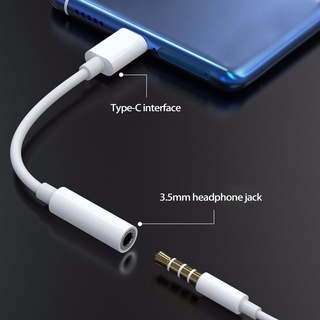 Capa อะแดปเตอร์สายเคเบิล USB Type C เป็น 3 5 มม. ตัวเมีย สําหรับสมาร์ทโฟน