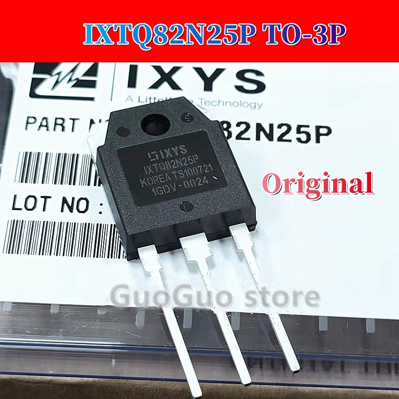 TO-3P 2pcs IXTQ82N25 IXTQ82N25P 82N25 82A 250V Power MOSFET ทรานซิสเตอร์ใหม่ pxb9