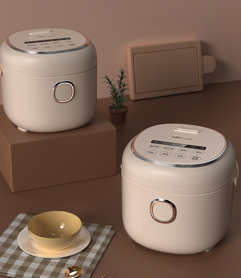 พร้อมส่ง หม้อหุงข้าวไฟฟ้า bear DFB-P20H1 rice cooker household smart mini 2L rice cooker multi-function automatic