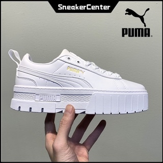 รองเท้าผ้าใบ PUMA Mayze Wn แบบผูกเชือก พื้นหนา ลําลอง สําหรับผู้หญิง 6 สี NQOB