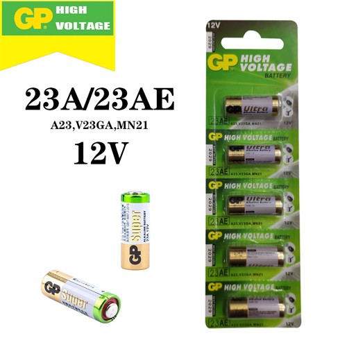 SALE !!ราคาพิเศษ ## igootech GP ถ่าน Alkaline Battery 12V รุ่น 23A ถ่านกริ่งไร้สาย รีโมตรถยนต์ 23A, 23AE, A23, E23A, (1แพ็ค 5ก้อน) ##อุปกรณ์ปรับปรุงบ้าน#Hand tools