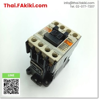 พร้อมส่ง,(D)Used*, SC-03 Electromagnetic contactor ,แมกเนติกคอนแทคเตอร์ สเปค AC100V 1b ,FUJI (66-002-934)