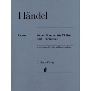 HÄNDEL 7 Sonatas for Violin and Basso Continuo (HN191)