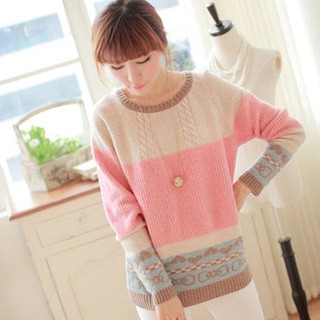 Sweetie Sweater เสื้อไหมพรมสีหวาน