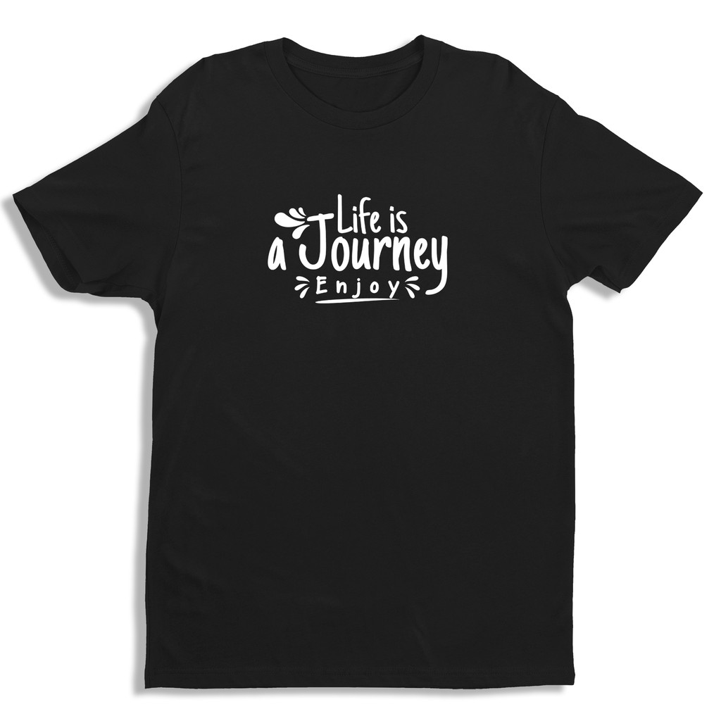 เสื้อยืดคํา / ชีวิตคือเสื้อยืด jorney enjoy Writing