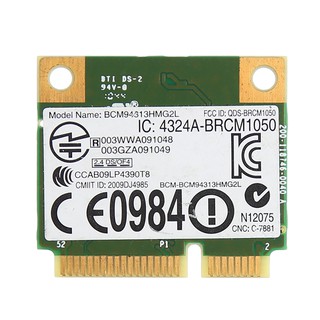 การ์ดอินเตอร์เน็ตไร้สายขนาดเล็ก Dou 150 M สําหรับ Dell Dw1501 0 K5Y6D Broadcom Bcm94313Hmg2L