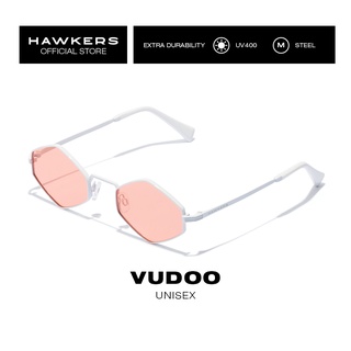 HAWKERS Orange VUDOO Sunglasses for Men and Women, unisex. UV400 Protection. Official product designed in Spain HVUD20OHM0