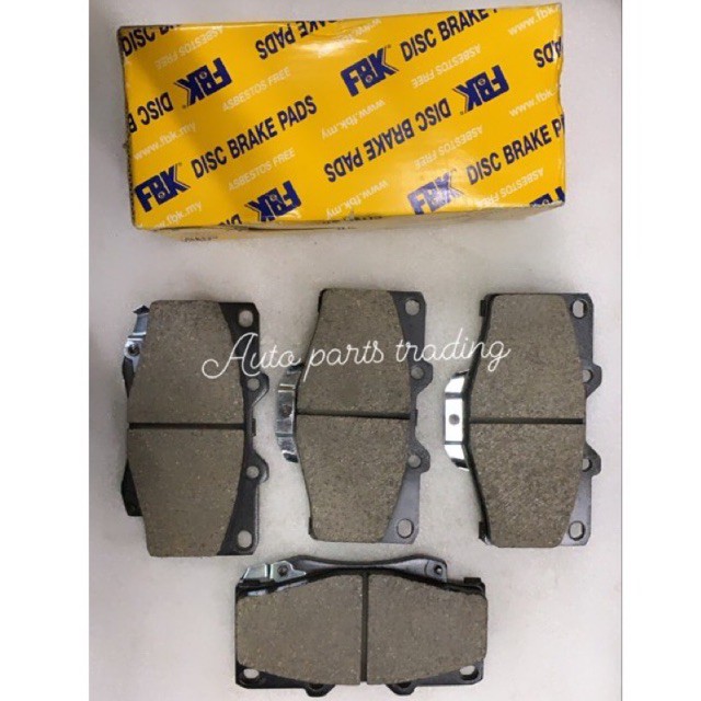 ผ้าเบรคหน้า TOYOTA LAND CRUISER PRADO RZJ95 FBK
