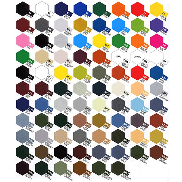 Tamiya Enamel Color 80002 X-2 White (Gloss) 45135019 (สี) #2