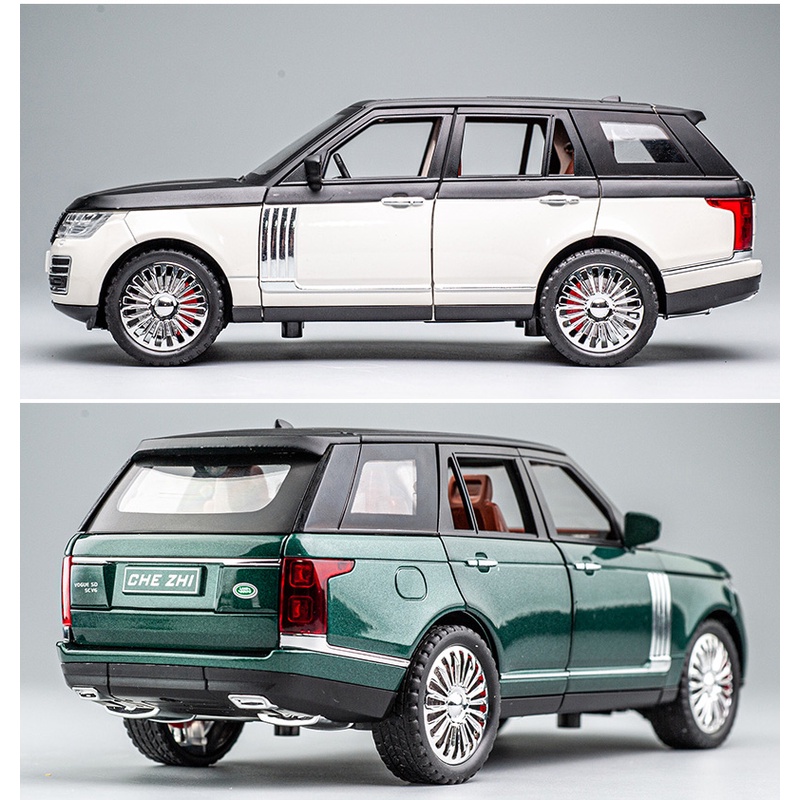 Diecast 124 Land Rover RANGE ROVER SUV Car Models Alloy Diecast Toy ...