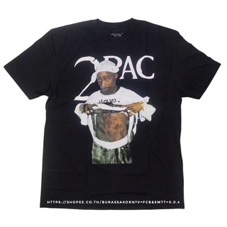 คอตต้อนคอกลม☏❐☜เสื้อ 2pac tupac hiphop legend rapperS-5XL