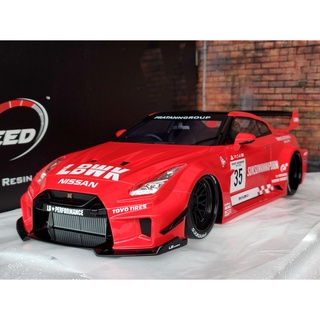 โมเดลรถR35 1/18 โมเดลรถNissanGTR R35 LB Silhouette WORKS GT 35GT-RR Ver.1 Infinite ts0353 1:18 ราคา โมเดลรถGTR