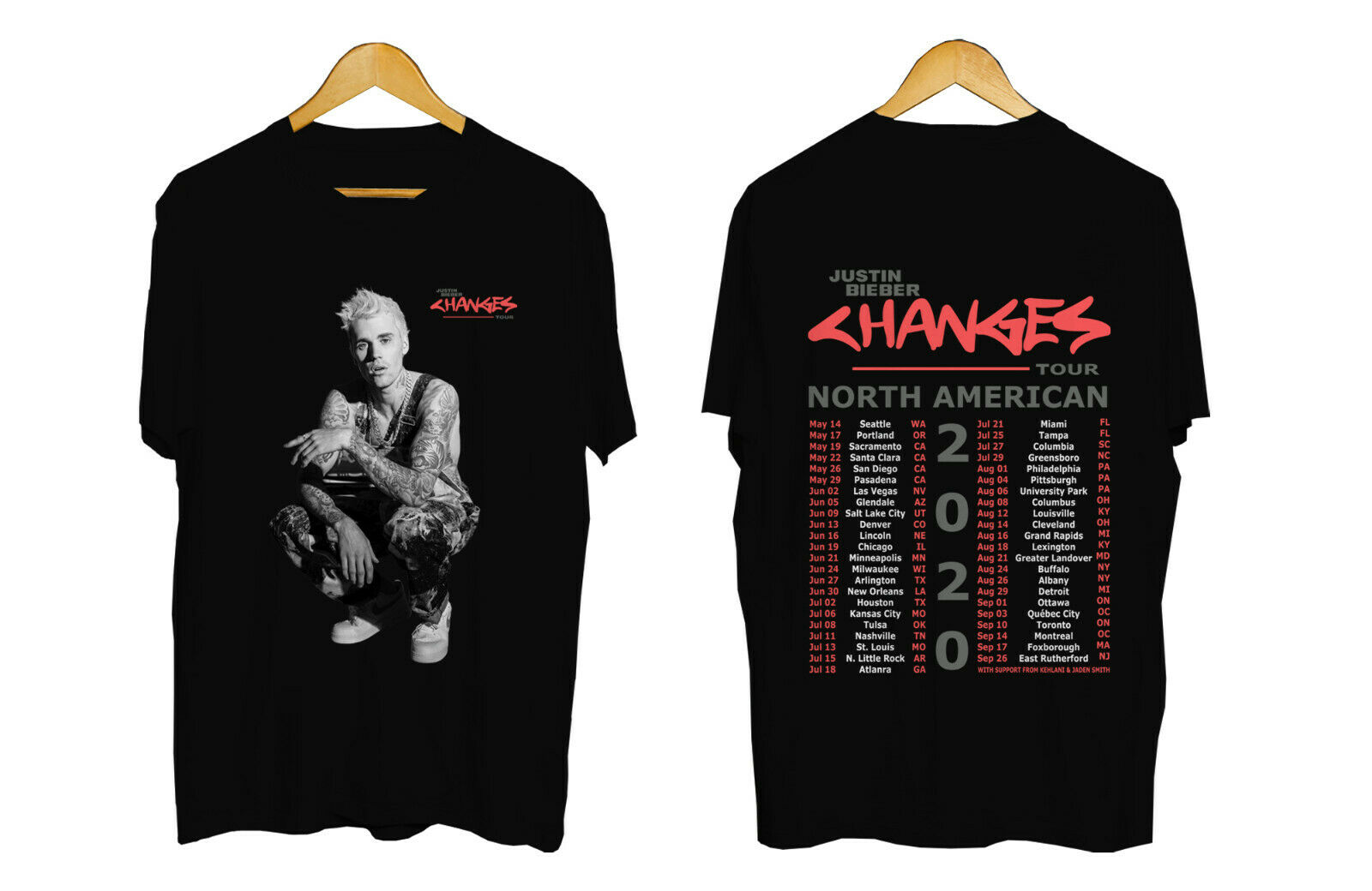 Justin Bieber Changes Tour 2020 เส อย ด Justin Bieber ท วร อเมร กาเหน อ 2020 Shopee Thailand