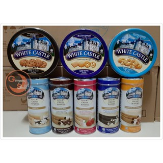 Luxury Cream Wafer เวเฟอร์ม้วน 100g /คุ๊กกี้  by White Castle