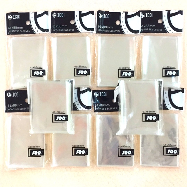 🔥‼️ORIGINAL‼️🔥 ICO Japanese Sleeves 61*88 61x88 Sleeve Yugioh Vanguard Photo Kpop Card Anime Photo B