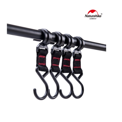 ชุดตะขอ 4 ชิ้นสําหรับ RACK NH20PJ102 NH19BJ082 CAMPING TRAVEL NATUREHIKE NH19BJ083