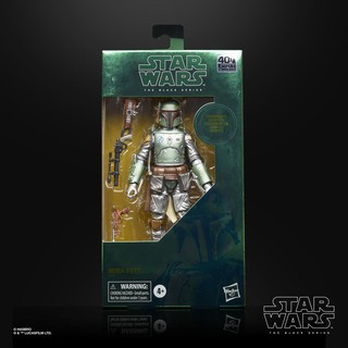 Star Wars The Black Series Carbonized Collection Boba Fett สินค้าลิขสิทธิ์ของแท้