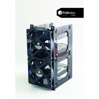 HDD Rack แร็คใส่ฮาร์ดดิสก์ รุ่น  H-001+   (ไม่รวมพัดลม)