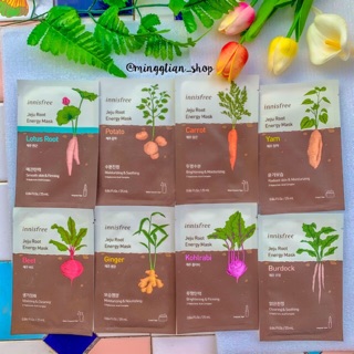 🥔🧄🥕พร้อมส่งใหม่ Innisfree Jeju Root Energy Mask PrelaunchingDouble