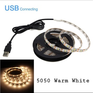 ไฟริบบิ้น USB Strip Light 5050 แสงขาว,แสงวอร์ม