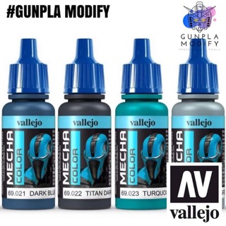 Vallejo Mecha Color สีอะคริลิคสูตรน้ำ 21-24