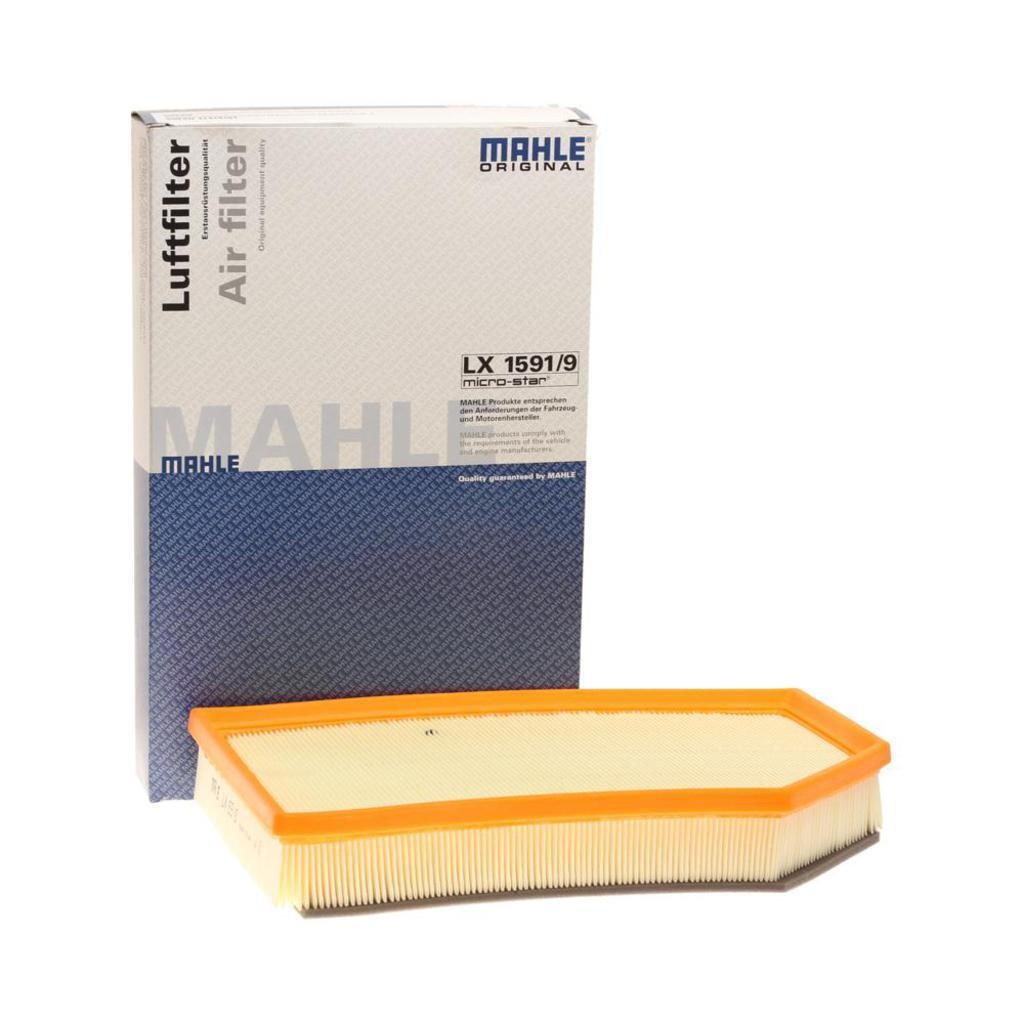 VOLVO ไส้กรองอากาศเครื่อง MAHLE ( LX1591/9 ) เครื่อง B4204 D4204 D5204 D5244 รุ่น S60 S70 V70 S80 XC