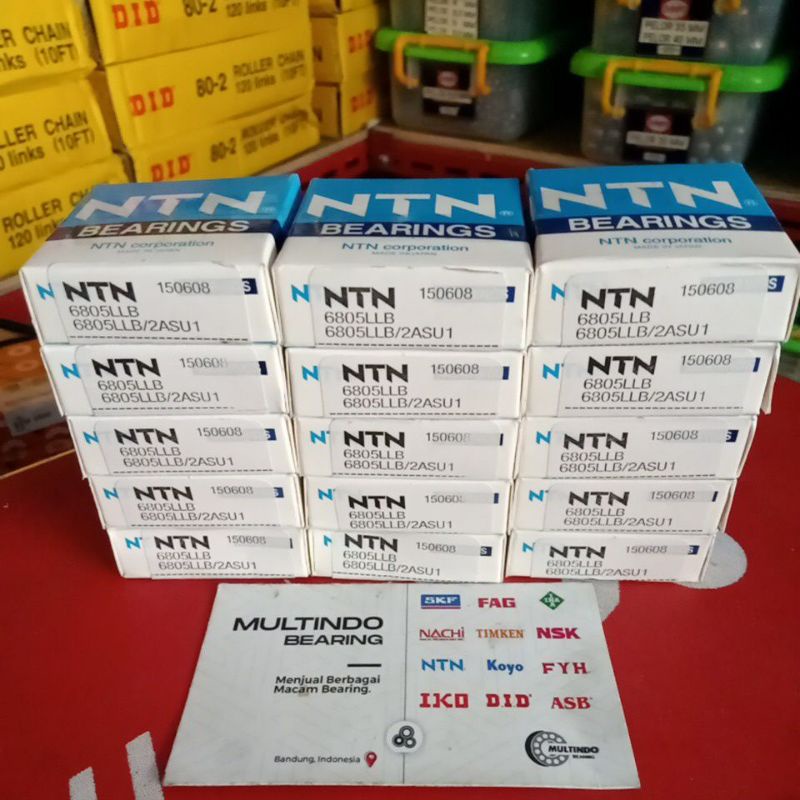 แบริ่ง 6805 LLB / LLU 2RS NTN JAPAN !!!