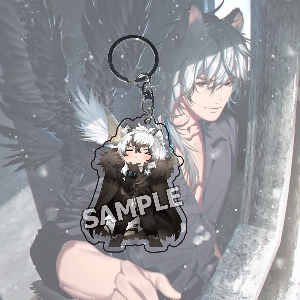 พวงกุญแจ GANTUNGAN Arknights silverash02 - พวงกุญแจ - พวงกุญแจ - อะนิเมะ - เกม