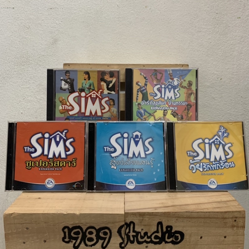 แผ่นเกม Pc ของแท้ the sims1