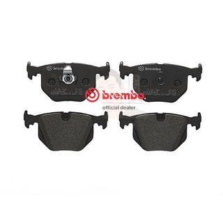 P06 044B ผ้าเบรก-R-แท้ BREMBO รุ่น Black : BMW ซีรี่ส์ X (E83) X3 2.0 2.5 3.0 05-&gt; การันตีคุณภาพมาตรฐานโดย " เครอป อะ...