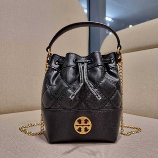 กระเป๋าถือ กระเป๋าสะพาย ทรงขนมจีบ ขนาดเล็ก TORY BURCH WILLA MINI BUCKET BAG NEW ARRIVAL