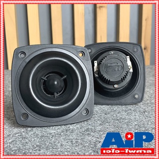 1ตัว BEST BT-16 ลำโพงเสียงแหลม BT16 BT 16 Tweeter Speaker ลำโพงเสียงแหลม เปียโซ่ ทวีตเตอร์ 3.5นิ้ว หน้าเหลี่ยม สีดำ 4...