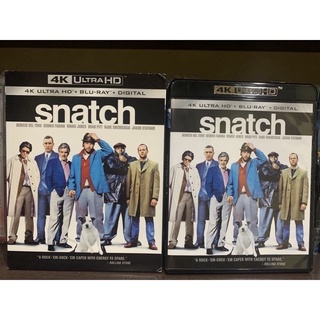 4K ultra hd + Blu-ray เรื่อง Snatch มีบรรยายไทย #รับซื้อ Blu-ray