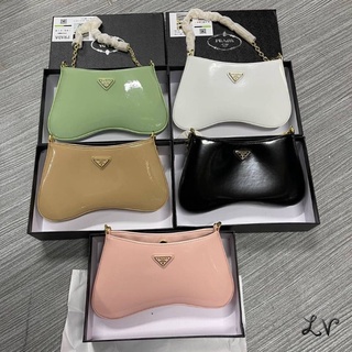 เช็คของก่อนสั่ง งานพร้อมกล่อง กระเป๋าPrada กระเป๋าสะพายPrada shoulder bag กระเป๋าสะพายไหล่