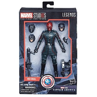 Marvel Cinematic Universe 10TH Anniversary Captain America Red Skull Action Figure