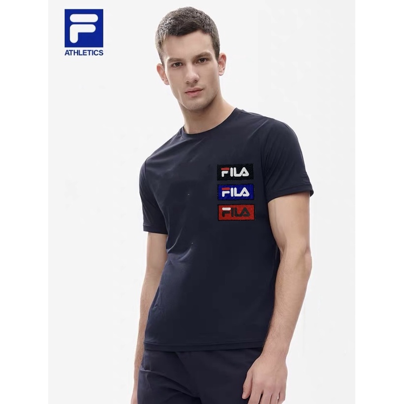 YMS1688 คุณภาพระดับพรีเมียม 1:1 F1LA Limited Logo Tshirt Men