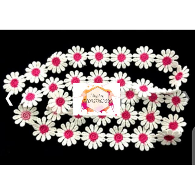 🌸ดอกไม้ตกแต่งชิ้นงาน 30313 ลาย12