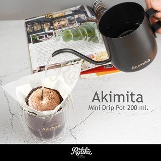 Ratika | กาดริป Akimita Black Mini Drip Pot 200 ml. (CPC091-001)