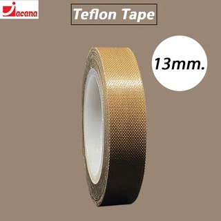 🌟ทนกว่าเดิม🌟เทปทนความร้อน ผ้าครื่องซีลทนความร้อ เทปเทฟลอน(Teflon Tape)ขนาด13/19/25/30/38/50 (มิล)