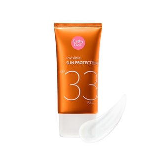 กันแดด Cathy Doll Invisible Sun Protection กันแดดเคที่ดอลล์ Spf33Pa!+++ 20 g