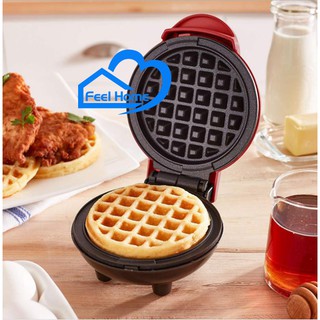 มินิวาฟเฟิล เครื่องทำวาฟเฟิล DIY เค้ก อาหารเช้า รุ่น WAFFLE พร้อมส่ง