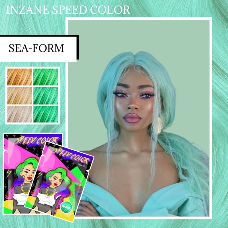 Sea from สีผม Inzane speed color