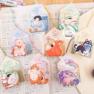 Masking tape แพ็คเกจเครื่องรางนำโชค Amulet Pet เทปเนื้อกระดาษ washi tape