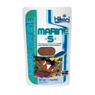 Hikari Marine S อาหารปลาทะเลกินพืช ปลาการ์ตูน50 g