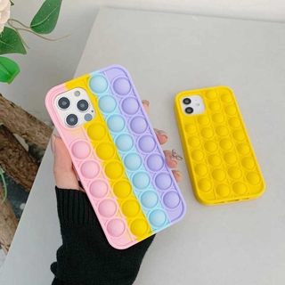 TIKTOK Pop It เคสโทรศัพท์คลายเครียด Xiaomi Redmi 9T 9A 9C Note 10 10s 10X 9 9s 8 7 K40 K30 K30i K20 Pro