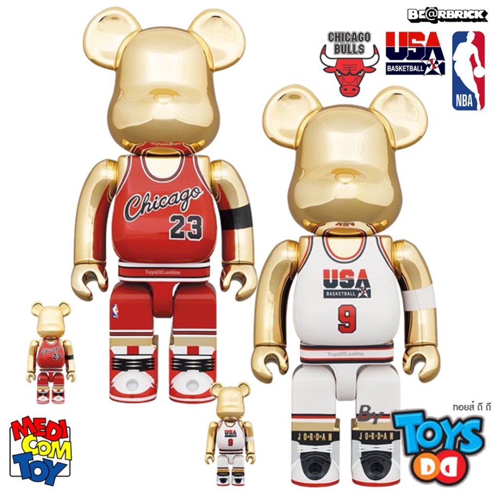 BE@RBRICK Michael Jordan USA 100％ & 400％