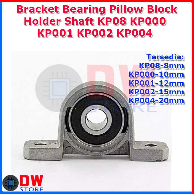 Bracket Bearing Pillow Block Holder Shaft KP08 KP000 KP001 KP002 KP004
