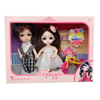 ProudNada Toys ของเล่นเด็ก ตุ๊กตา พร้อมอุปกรณ์(มีให้เลือกหลายแบบ) Exquisite toy NO.BY-K62A