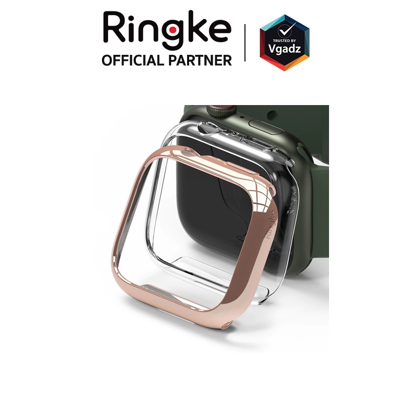 [สุดคุ้ม!! แพ็ค 2ชิ้น] Ringke เคสสำหรับ Apple Watch Series 7/8 (41/45mm) (แพ็ค 2 ชิ้น) รุ่น Slim